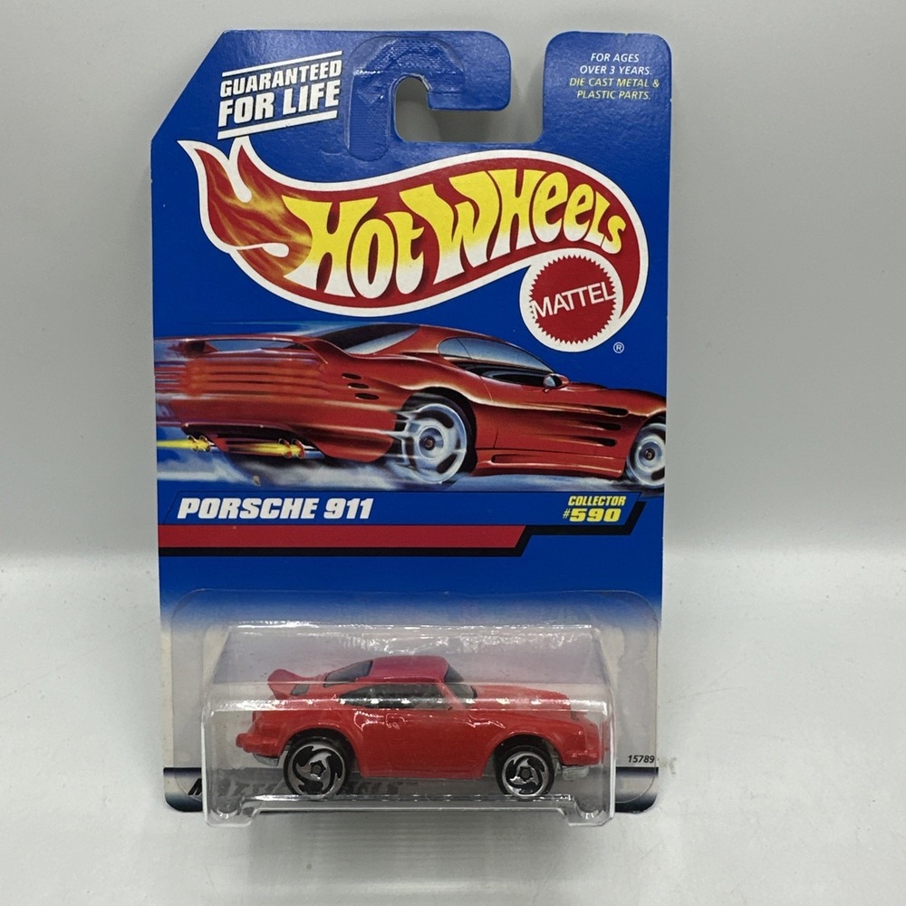 Hot‎ Wheels PORSCHE 911 #590  1997 Red